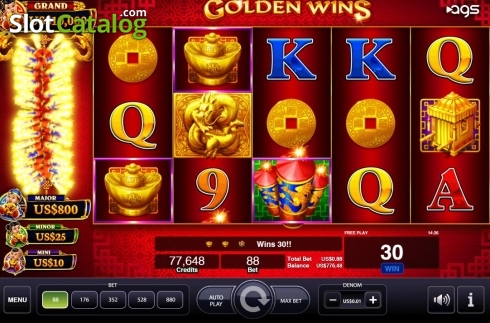 Οθόνη4. Golden Wins Κουλοχέρης