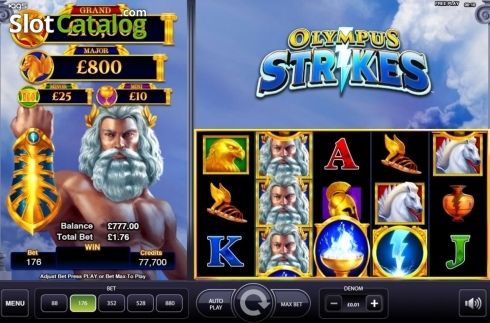 Οθόνη2. Olympus Strikes ( AGS) Κουλοχέρης