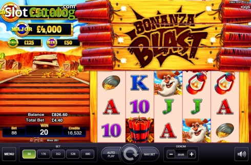 Οθόνη4. Bonanza Blast Κουλοχέρης
