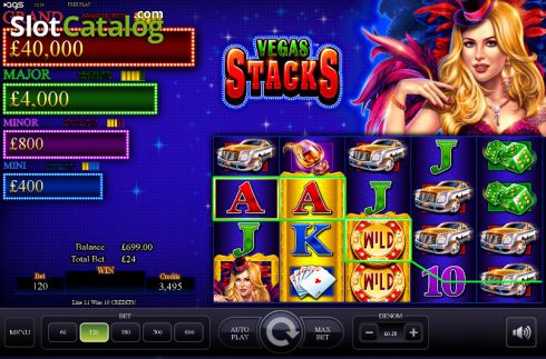 Οθόνη5. Vegas Stacks Κουλοχέρης