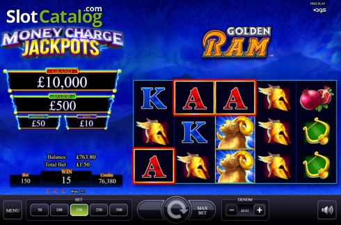 Οθόνη3. Golden Ram Κουλοχέρης