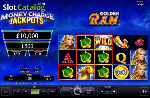 Οθόνη4. Golden Ram Κουλοχέρης