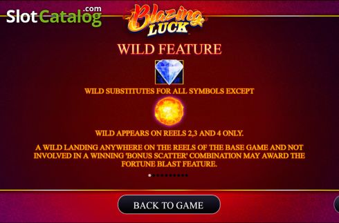 Οθόνη9. Blazing Luck (AGS) Κουλοχέρης