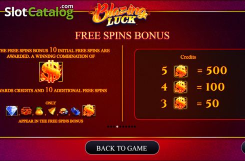 Οθόνη8. Blazing Luck (AGS) Κουλοχέρης