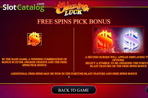 Οθόνη7. Blazing Luck (AGS) Κουλοχέρης