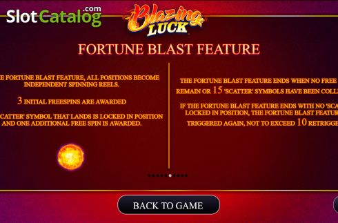 Οθόνη6. Blazing Luck (AGS) Κουλοχέρης