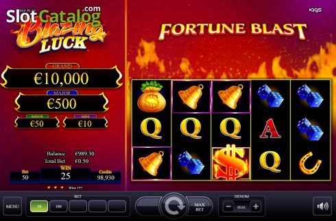 Οθόνη3. Blazing Luck (AGS) Κουλοχέρης
