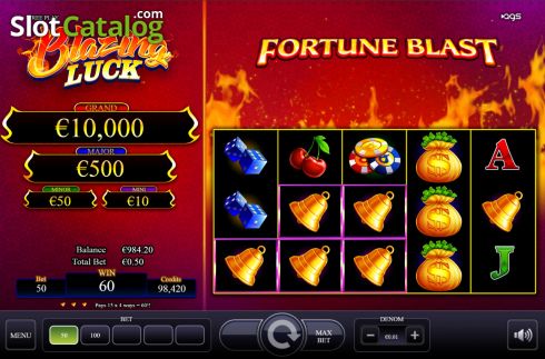 Οθόνη4. Blazing Luck (AGS) Κουλοχέρης