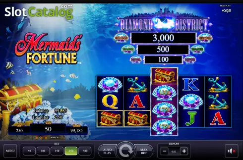 Οθόνη4. Mermaids Fortune (AGS) Κουλοχέρης