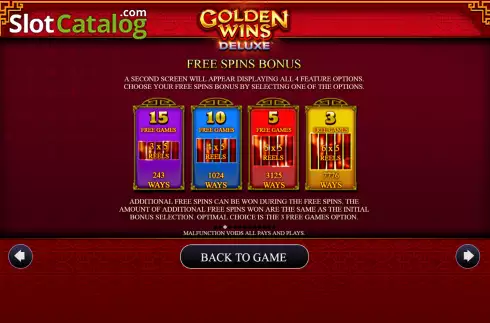 Οθόνη9. Golden Wins Deluxe Κουλοχέρης