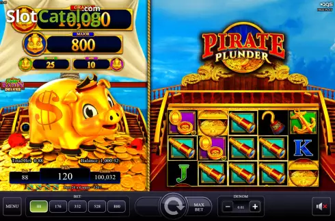 Οθόνη3. Pirate Plunder (AGS) Κουλοχέρης