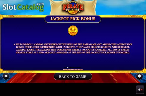 Οθόνη7. Pirate Plunder (AGS) Κουλοχέρης