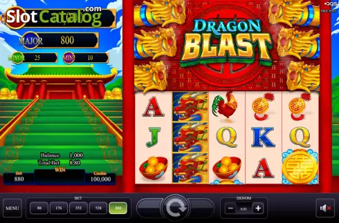 Οθόνη2. Dragon Blast (AGS) Κουλοχέρης