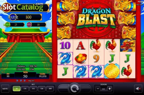 Οθόνη4. Dragon Blast (AGS) Κουλοχέρης