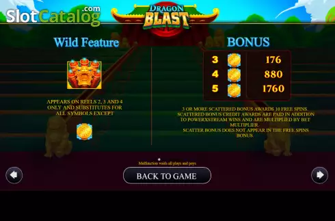Οθόνη6. Dragon Blast (AGS) Κουλοχέρης