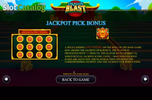 Οθόνη7. Dragon Blast (AGS) Κουλοχέρης