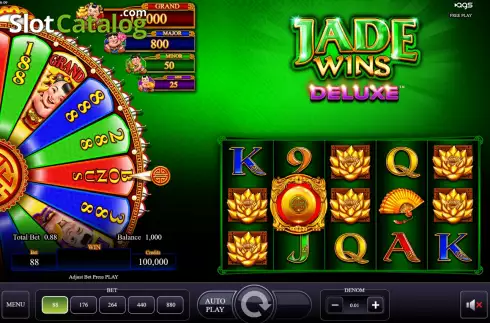 Οθόνη2. Jade Wins Deluxe Κουλοχέρης