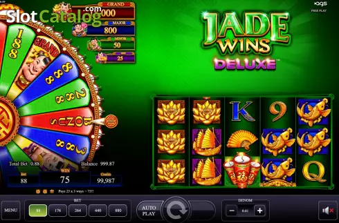 Οθόνη3. Jade Wins Deluxe Κουλοχέρης