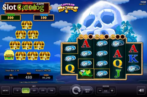 Οθόνη4. Captain Riches (AGS) Κουλοχέρης 
