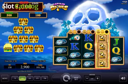 Οθόνη5. Captain Riches (AGS) Κουλοχέρης 