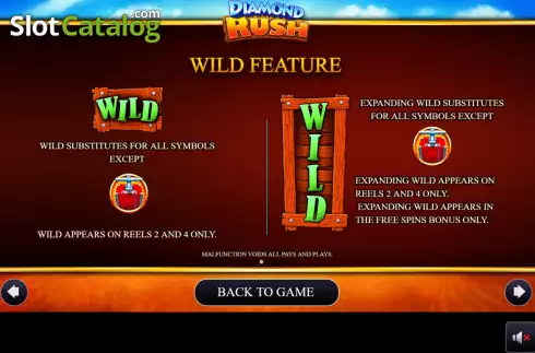 Οθόνη8. Diamond Rush (AGS) Κουλοχέρης