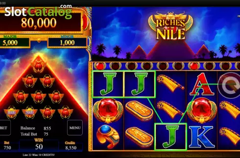 Οθόνη3. Riches of the Nile Κουλοχέρης