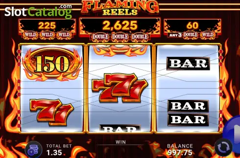 Οθόνη2. Flaming Reels (AGS) Κουλοχέρης