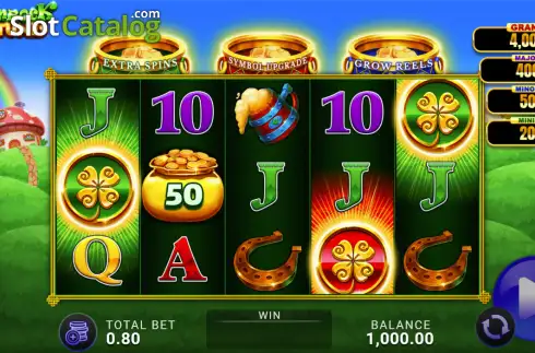 Οθόνη2. Shamrock Fortunes Κουλοχέρης