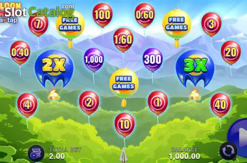 Οθόνη2. Balloon Strike UltraTap Κουλοχέρης