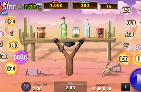 Οθόνη3. Slingshot Blast UltraTap Κουλοχέρης 