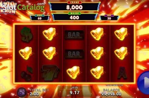Οθόνη3. Blazin Bank Run Κουλοχέρης