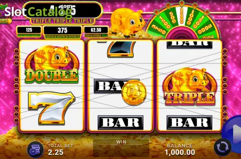 Οθόνη2. Rakin' Bacon Jackpots Bonus Wheel Κουλοχέρης