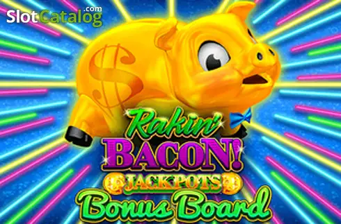 Rakin' Bacon Jackpots Bonus Board Λογότυπο Rakin' Bacon Jackpots Bonus Board Λογότυπο