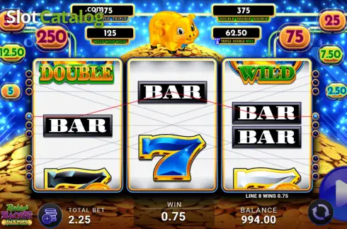 Οθόνη3. Rakin' Bacon Jackpots Bonus Board Κουλοχέρης