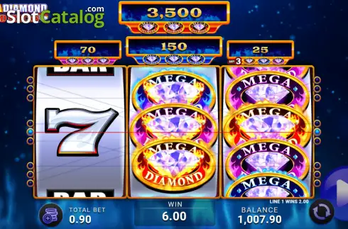 Οθόνη3. Mega Diamond Wild Stacks Κουλοχέρης