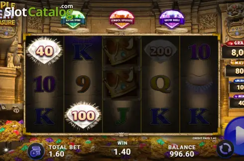 Οθόνη3. Triple Gem Treasure Κουλοχέρης