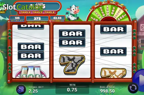 Οθόνη2. Cash Cow Bonus Wheel Κουλοχέρης