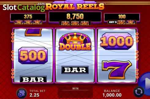 Οθόνη2. Royal Reels (AGS) Κουλοχέρης