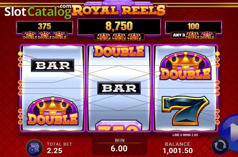 Οθόνη3. Royal Reels (AGS) Κουλοχέρης