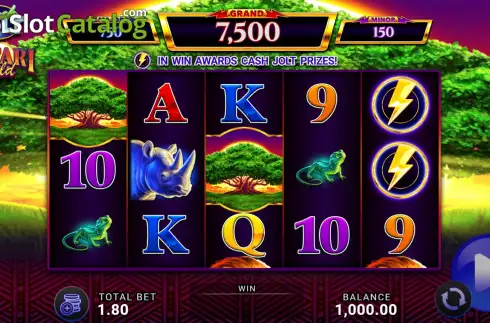 Οθόνη2. Cash Jolt Safari Gold Κουλοχέρης