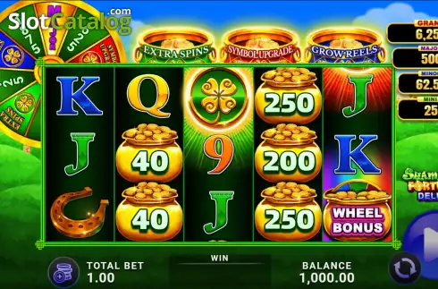 Οθόνη2. Shamrock Fortunes Deluxe Κουλοχέρης