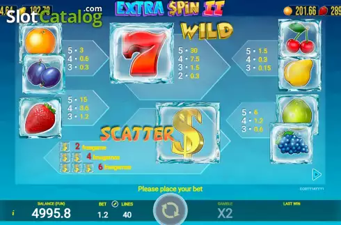 Οθόνη6. Extra Spin 2 Κουλοχέρης