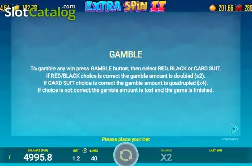 Οθόνη7. Extra Spin 2 Κουλοχέρης