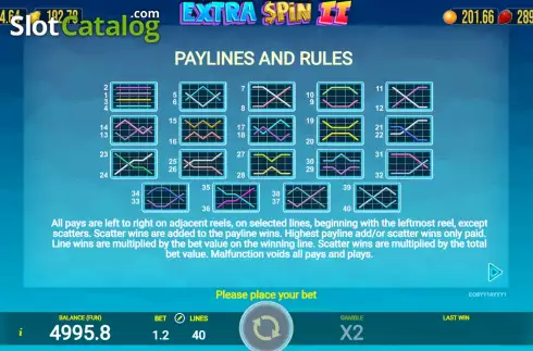 Οθόνη9. Extra Spin 2 Κουλοχέρης