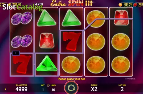 Οθόνη3. Extra Spin 3 Κουλοχέρης