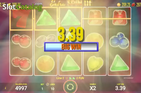 Οθόνη4. Extra Spin 3 Κουλοχέρης