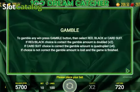 Οθόνη7. Dream Catcher 100 Κουλοχέρης