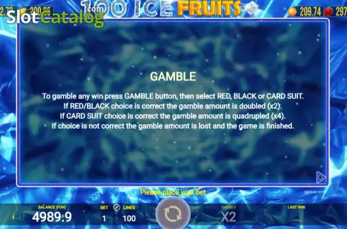 Οθόνη7. 100 Ice Fruits Κουλοχέρης