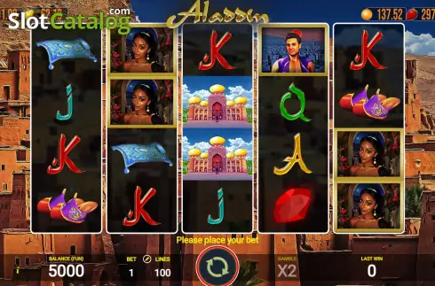 Οθόνη2. Aladdin (AGT Software) Κουλοχέρης