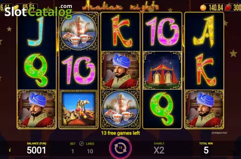 Οθόνη6. Arabian Nights (AGT Software) Κουλοχέρης